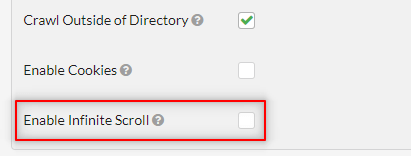 Infinite Scroll
