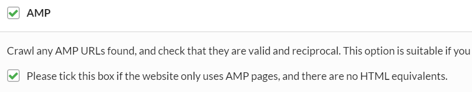 Standalone AMP